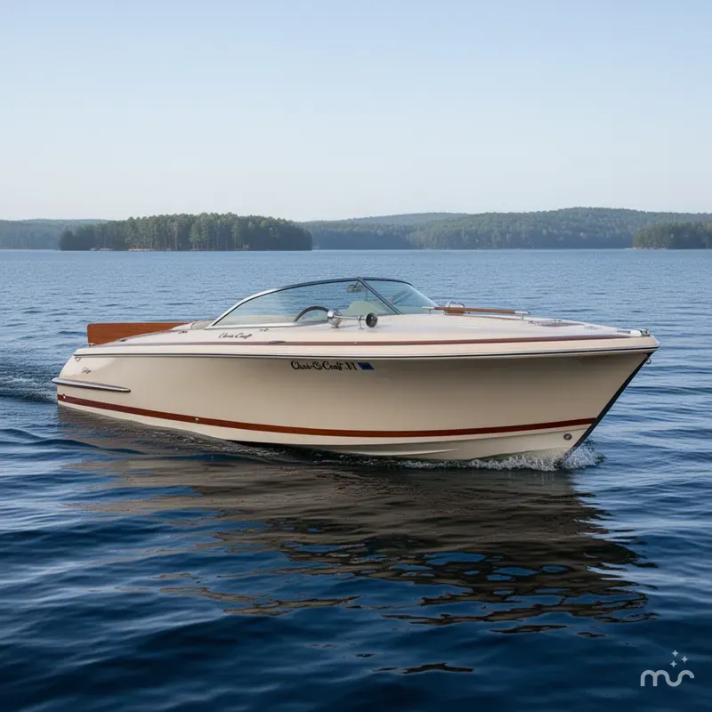 Slide: The Image of Chris-Craft Woody Speedster 2007 - 0