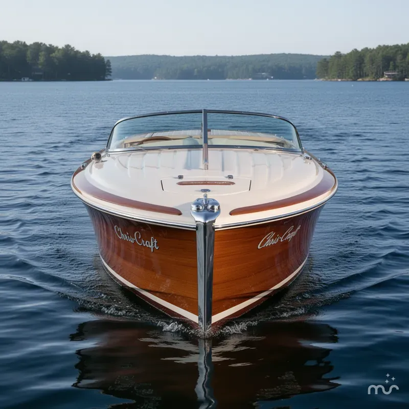 Slide: The Image of Chris-Craft Woody Speedster 2007 - 1