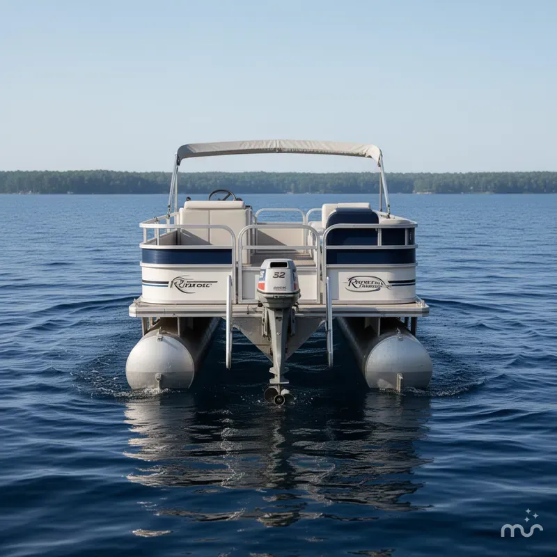 Slide: The Image of Riveria Cruiser Pontoon 1976 - 2