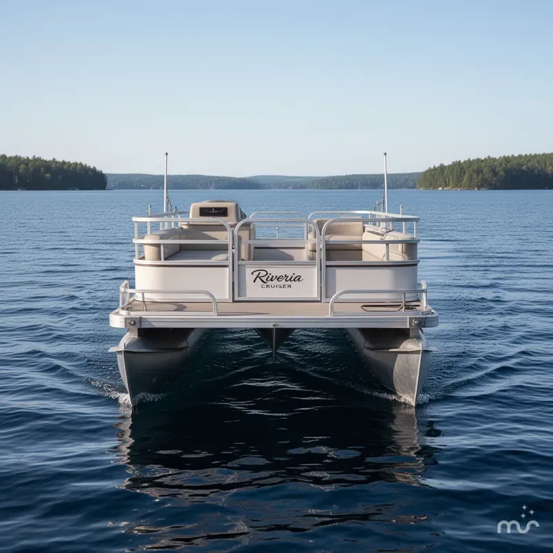 Slide: The Image of Riveria Cruiser Pontoon 1976 - 3