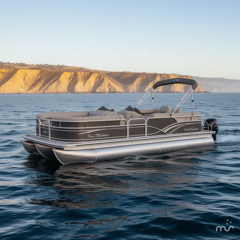 Slide: The Image of Sun Tracker Party Cruiser 32 Regency Edition 2002 - 0