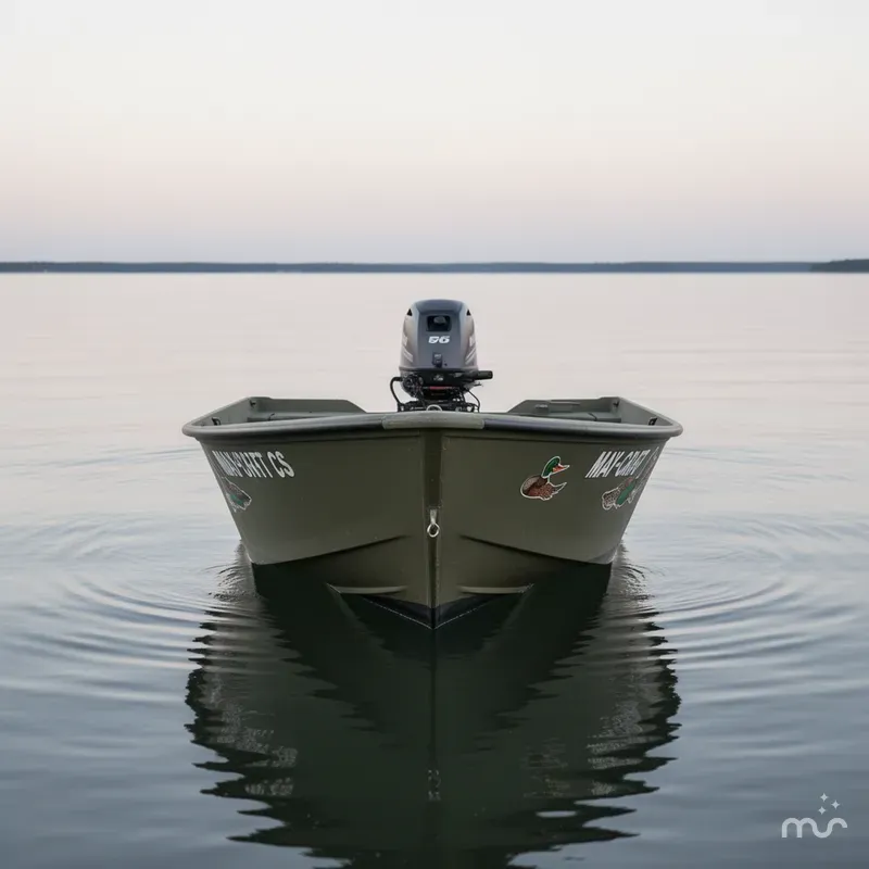 Slide: The Image of May-Craft 1700 Skiff Duck Edition 2016 - 1