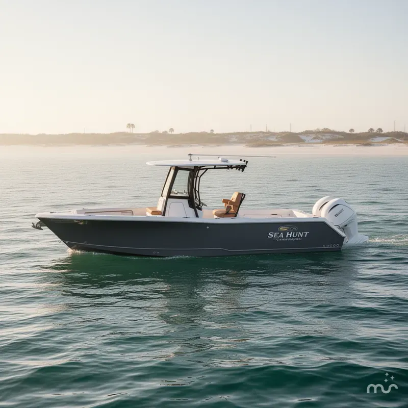 Slide: The Image of Sea Hunt Gamefish 27 Coffin Box 2026 - 0