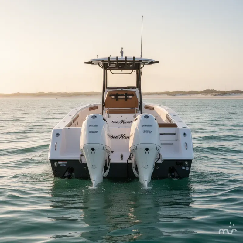 Slide: The Image of Sea Hunt Gamefish 27 Coffin Box 2026 - 1