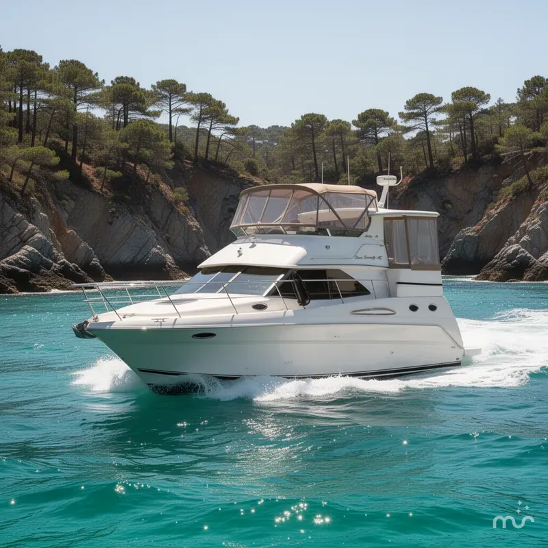Slide: The Image of Sea Ray 370 Aft Cabin 1998 - 2
