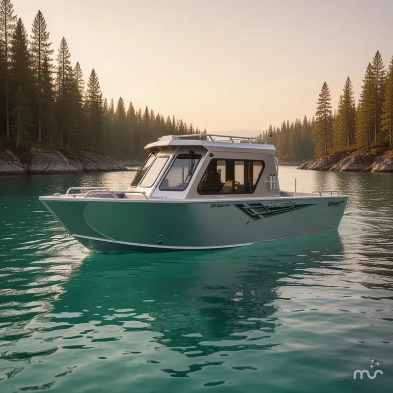Slide: The Image of Hewescraft 240 Ocean Pro HT 2025 - 2