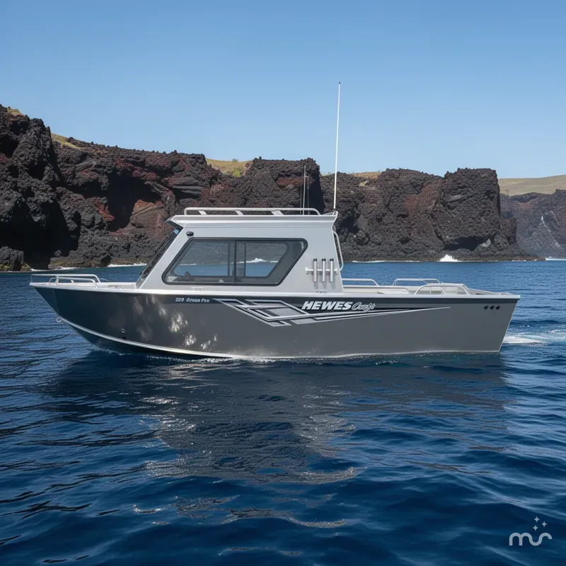 Slide: The Image of Hewescraft 220 Ocean Pro HT 2025 - 2