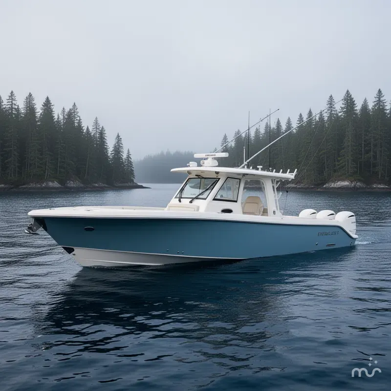 The Image of Everglades 395 Center Console 2021 - 0