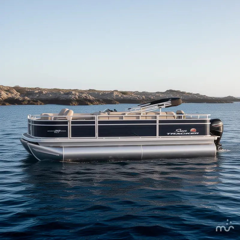 Slide: The Image of Sun Tracker SportFish 20 DLX 2025 - 2