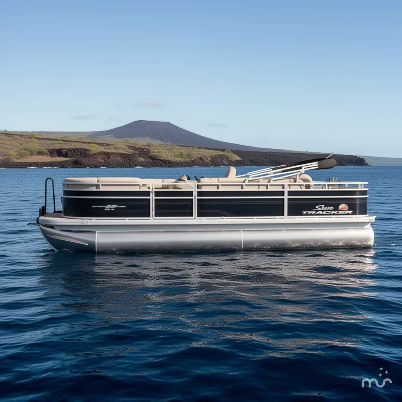 Slide: The Image of Sun Tracker SportFish 22 DLX 2025 - 2