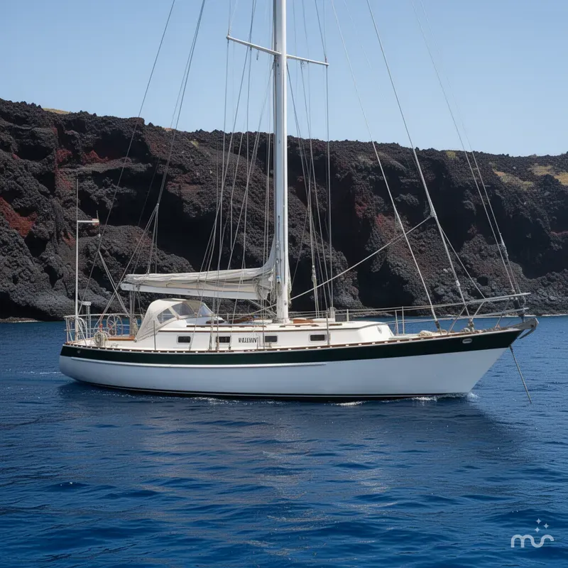 Slide: The Image of Valiant 40 Cutter 1989 - 2