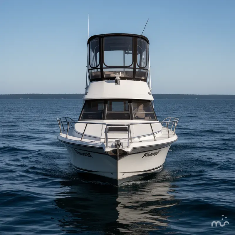 Slide: The Image of Phoenix Bass Boat 29 SF Convertible 1989 - 1