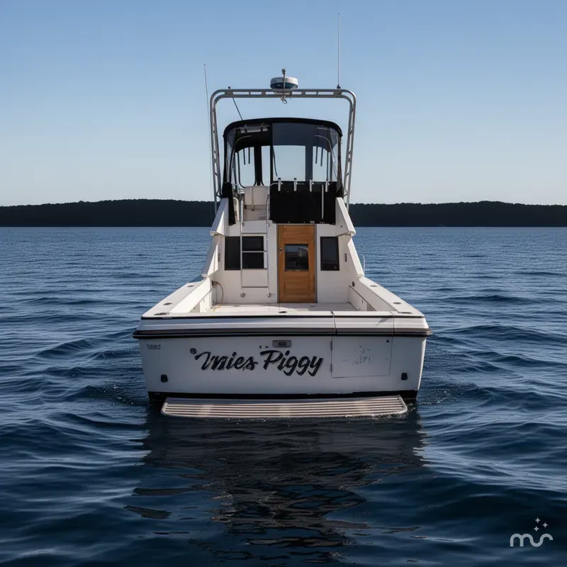 Slide: The Image of Phoenix Bass Boat 29 SF Convertible 1989 - 3