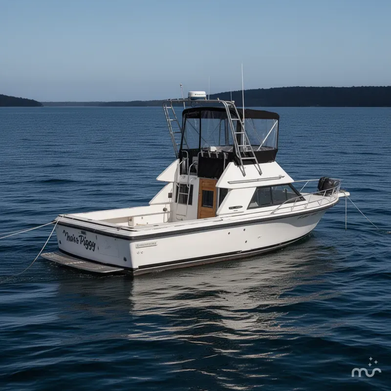 Slide: The Image of Phoenix Bass Boat 29 SF Convertible 1989 - 4