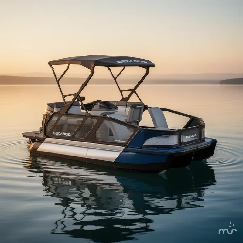 Slide: The Image of Sea-Doo Switch® Sport 18 - 230 hp Galvanized 2024 - 0