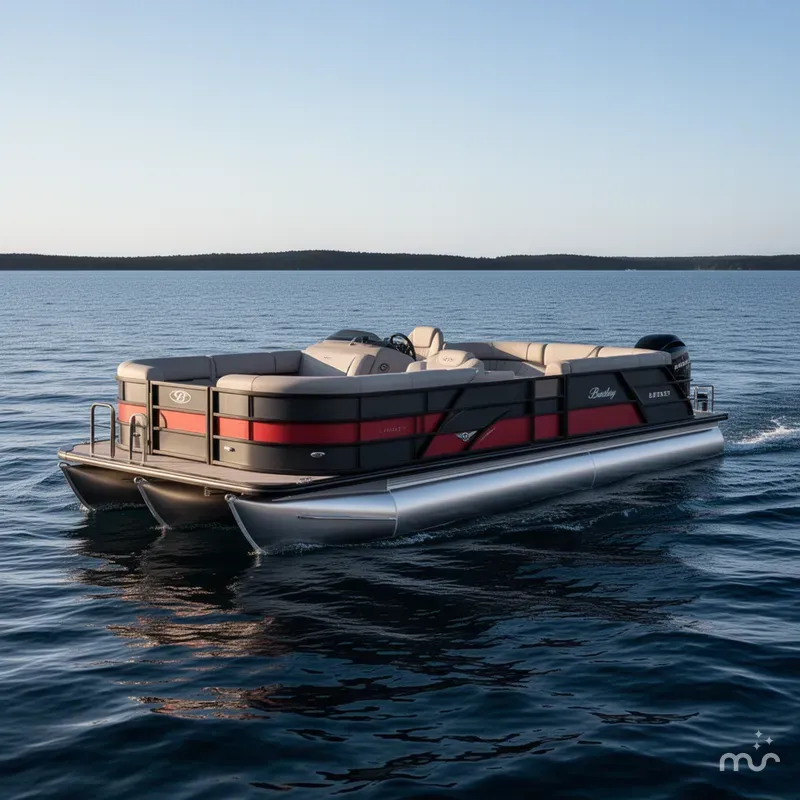 Slide: The Image of Bentley Pontoons Legacy 243 Swingback 2025 - 0