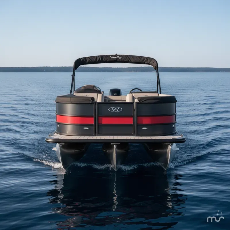 Slide: The Image of Bentley Pontoons Legacy 243 Swingback 2025 - 2