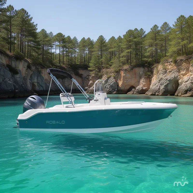 Slide: The Image of Robalo R160 Center Console 2026 - 2