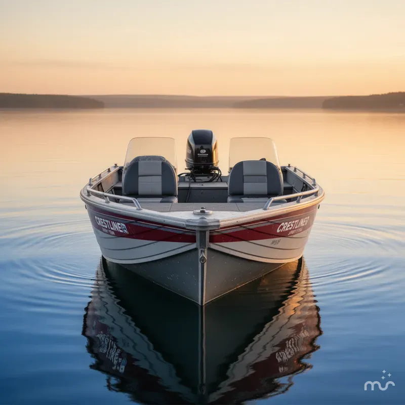Slide: The Image of Crestliner 170 Sport Fish 1994 - 1