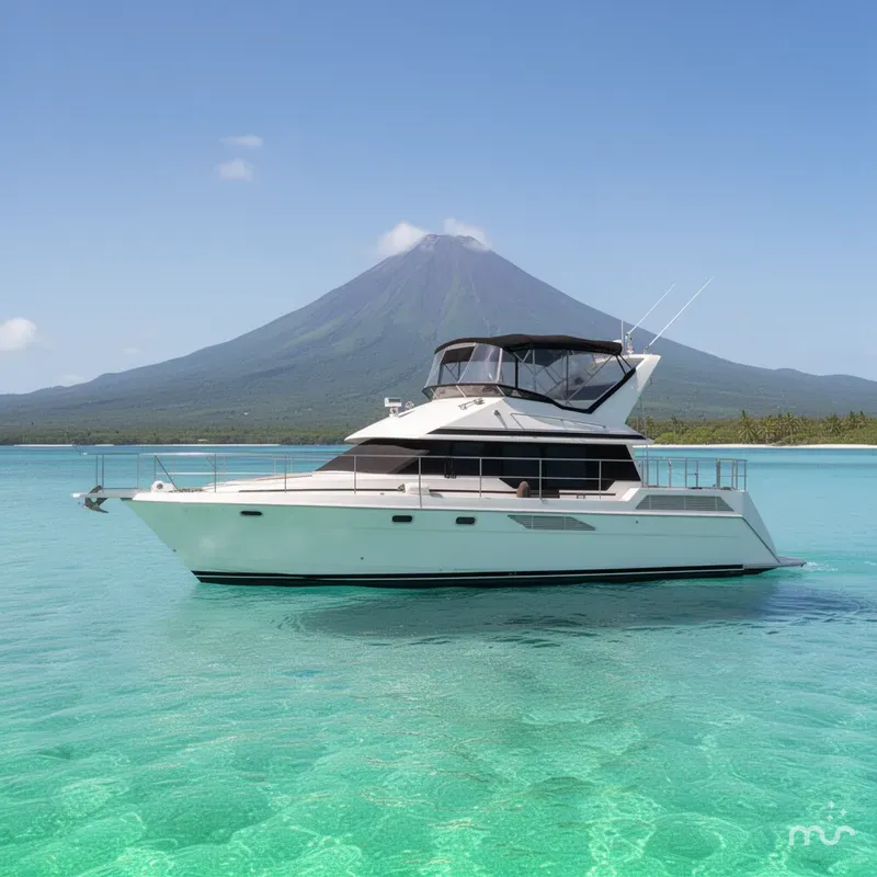 Slide: The Image of Bayliner 4387 Motoryacht 1990 - 2
