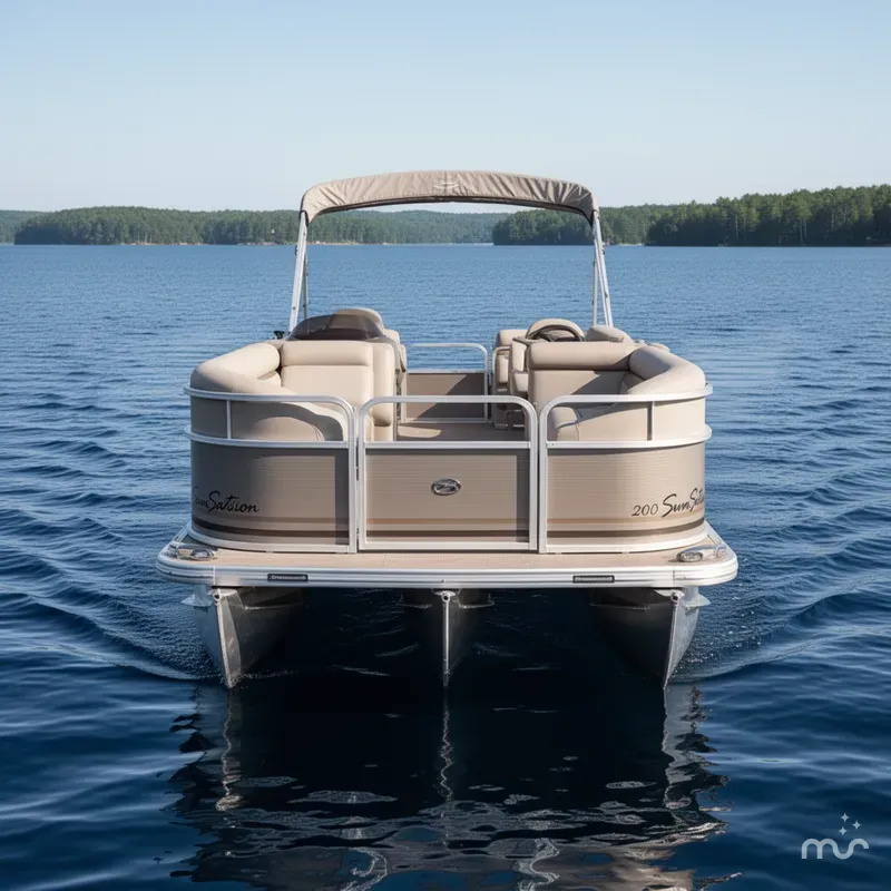 Slide: The Image of Premier 200 Sunsation Pontoon 2011 - 2