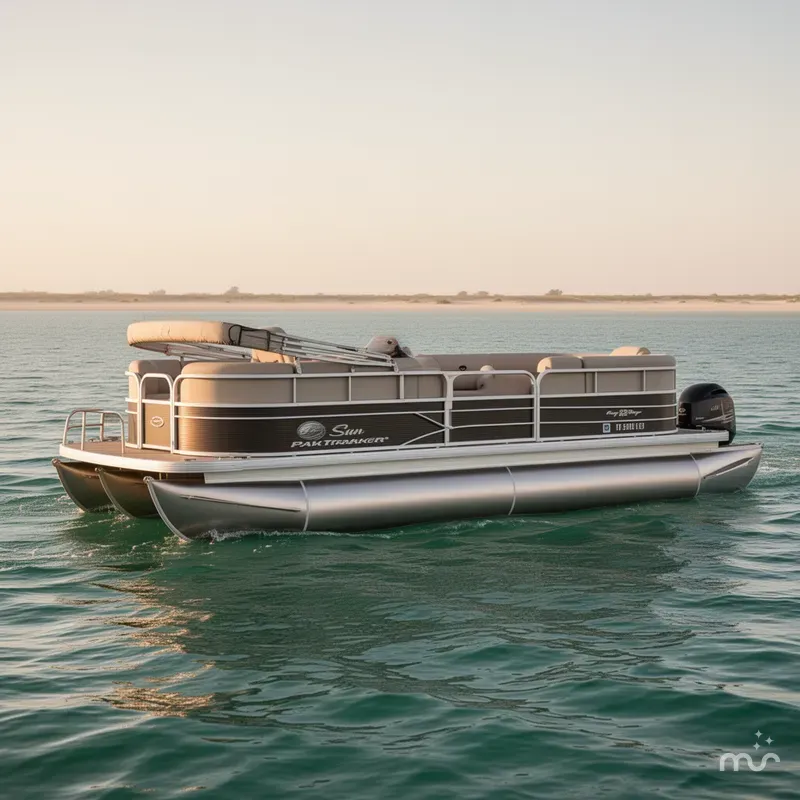 Slide: The Image of Sun Tracker PARTY BARGE® 22 RF DLX 2019 - 0