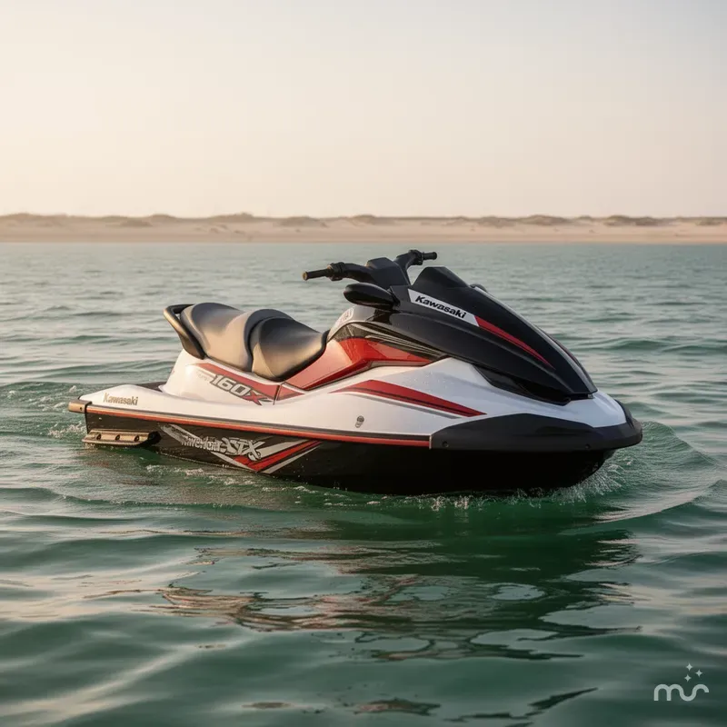 Slide: The Image of Kawasaki Waverunner STX® 160X 2024 - 2