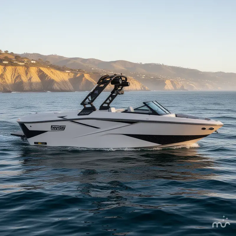 Slide: The Image of Heyday Wake Boats H22 w/ 6.2L Mercury w/ 370HP! 2025 - 0