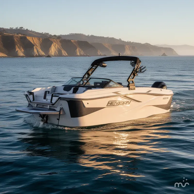 Slide: The Image of Heyday Wake Boats H22 w/ 6.2L Mercury w/ 370HP! 2025 - 4