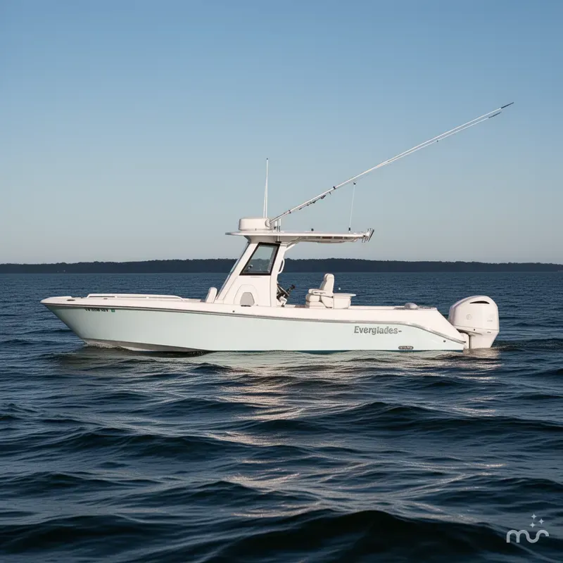 Slide: The Image of Everglades 295 Center Console 2019 - 2