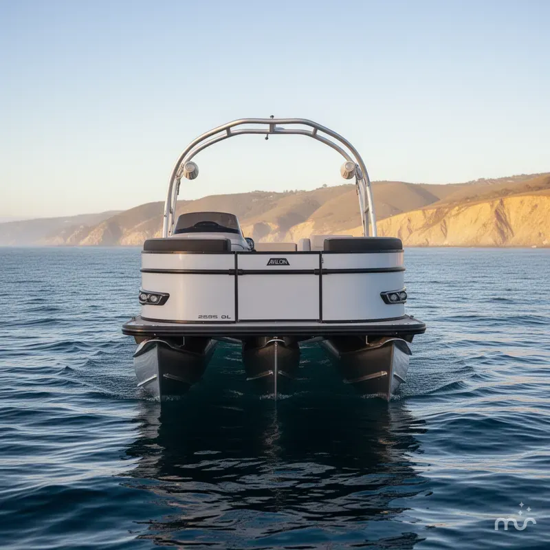 Slide: The Image of Avalon Catalina - 25 FT Quad Lounger Windshield w/ 300HP Mercury Verado! 2025 - 3