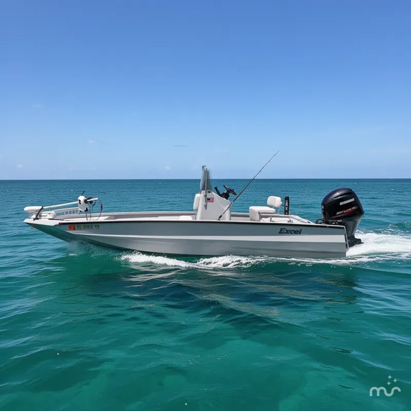 Slide: The Image of Excel Inflatable 203 bay pro 2021 - 2