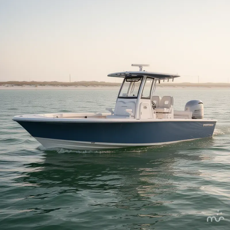 Slide: The Image of Sportsman Masters 267OE Bay Boat 2024 - 0