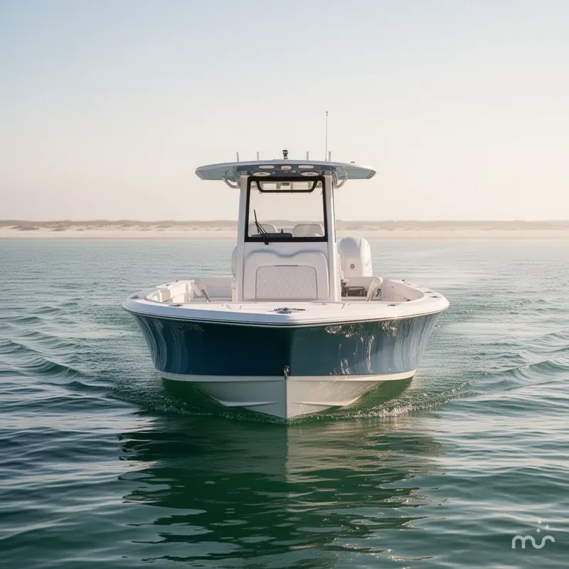 Slide: The Image of Sportsman Masters 267OE Bay Boat 2024 - 2