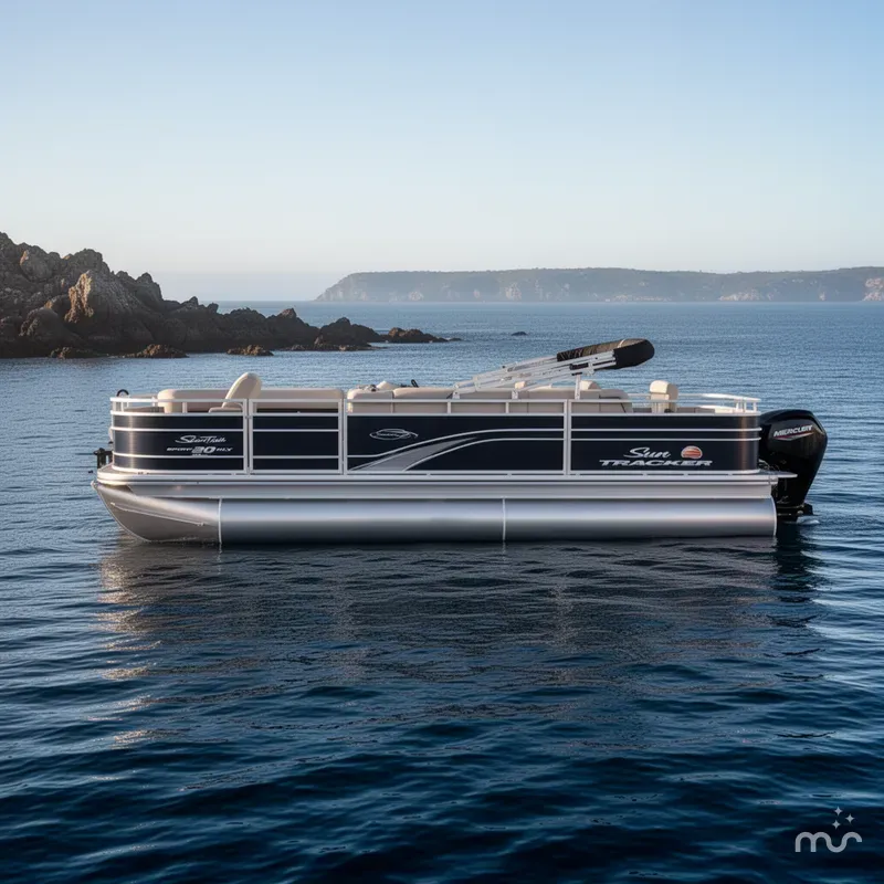 Slide: The Image of Sun Tracker SportFish 20 DLX 2025 - 2