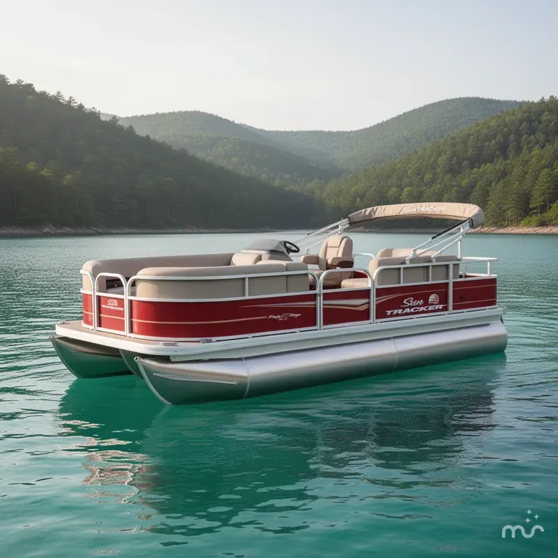 The Image of Sun Tracker Party Barge 18 DLX 2025 - 0