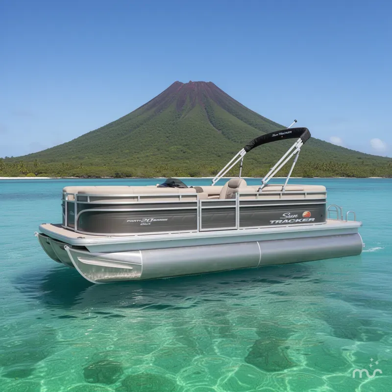 The Image of Sun Tracker Party Barge 20 DLX 2025 - 0