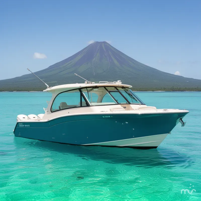 Slide: The Image of Grady-White Freedom 415 2024 - 2