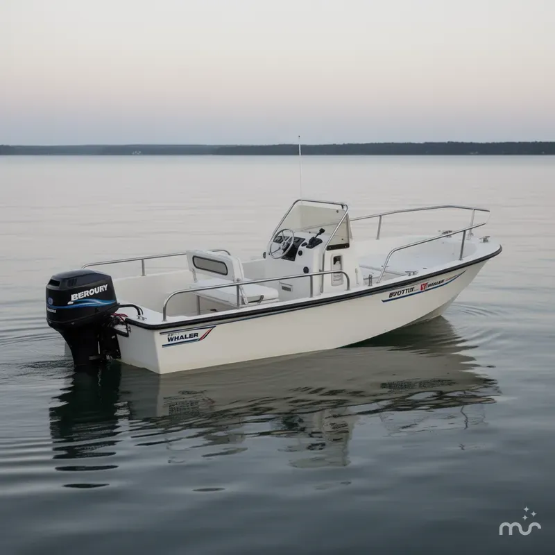 Slide: The Image of Boston Whaler 17 Montauk 2001 - 0