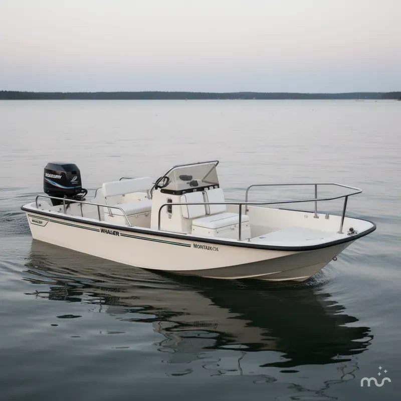 Slide: The Image of Boston Whaler 17 Montauk 2001 - 1