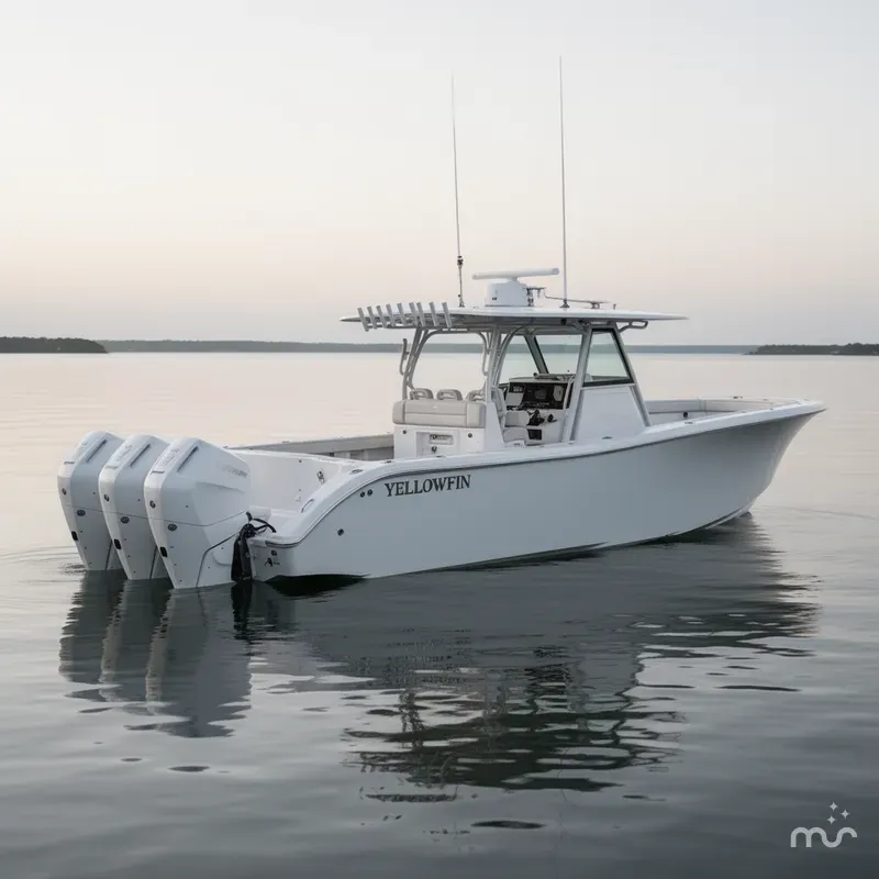 Slide: The Image of Yellowfin 39 Offshore 2025 - 0