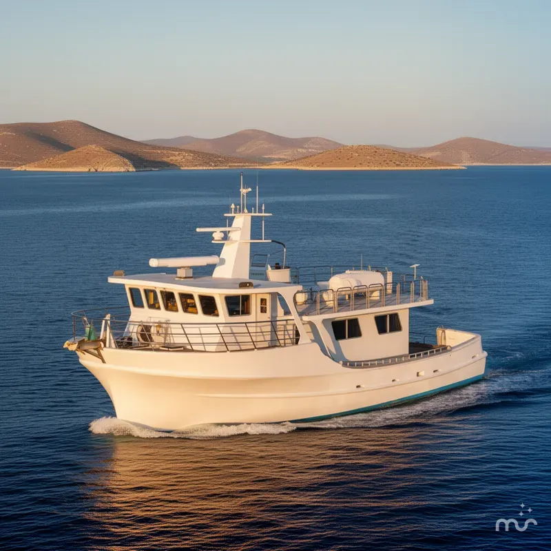 Slide: The Image of Custom Expedition Vessel 58 1986 - 2