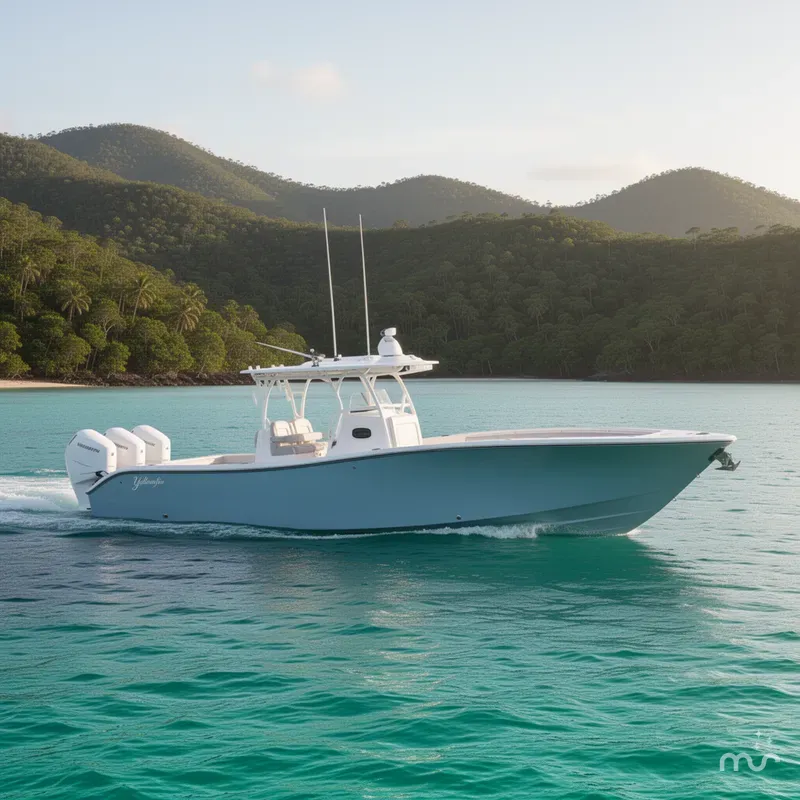 Slide: The Image of Yellowfin 36 Offshore 2023 - 2
