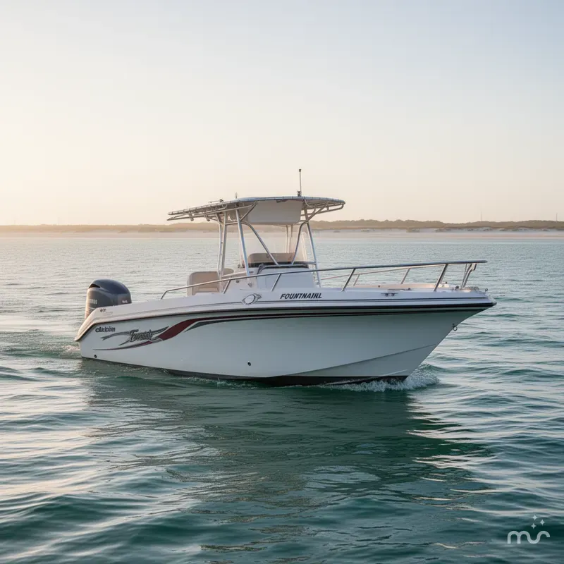 Slide: The Image of Fountain 25 Sportfish Cruiser 1997 - 2