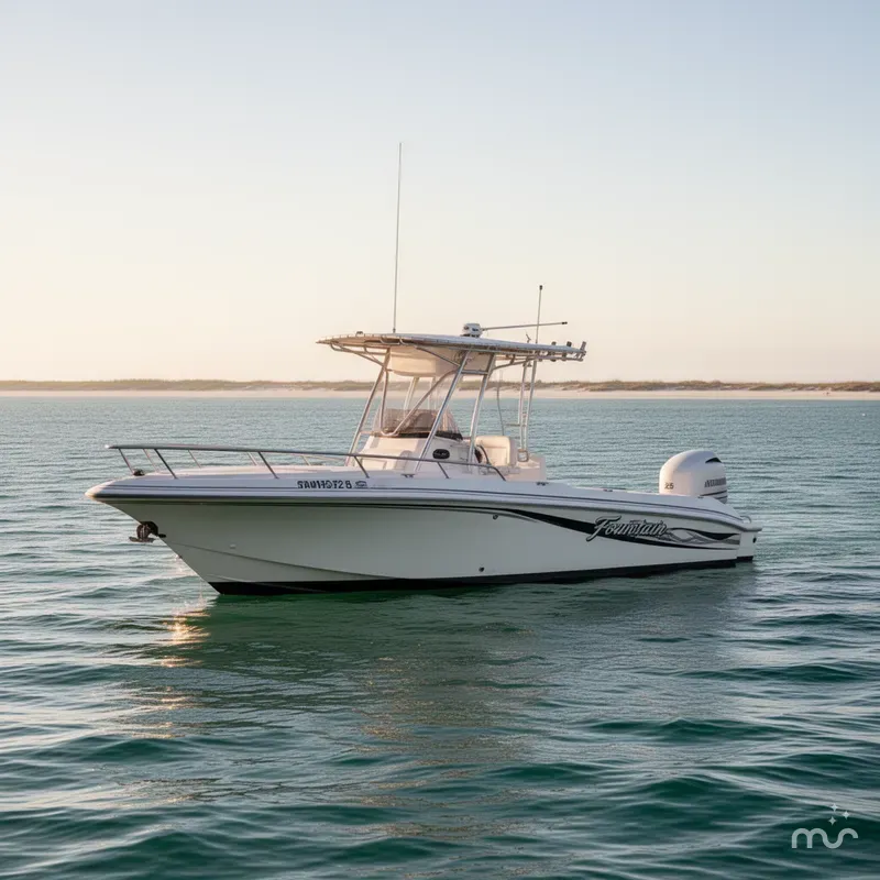 Slide: The Image of Fountain 25 Sportfish Cruiser 1997 - 3