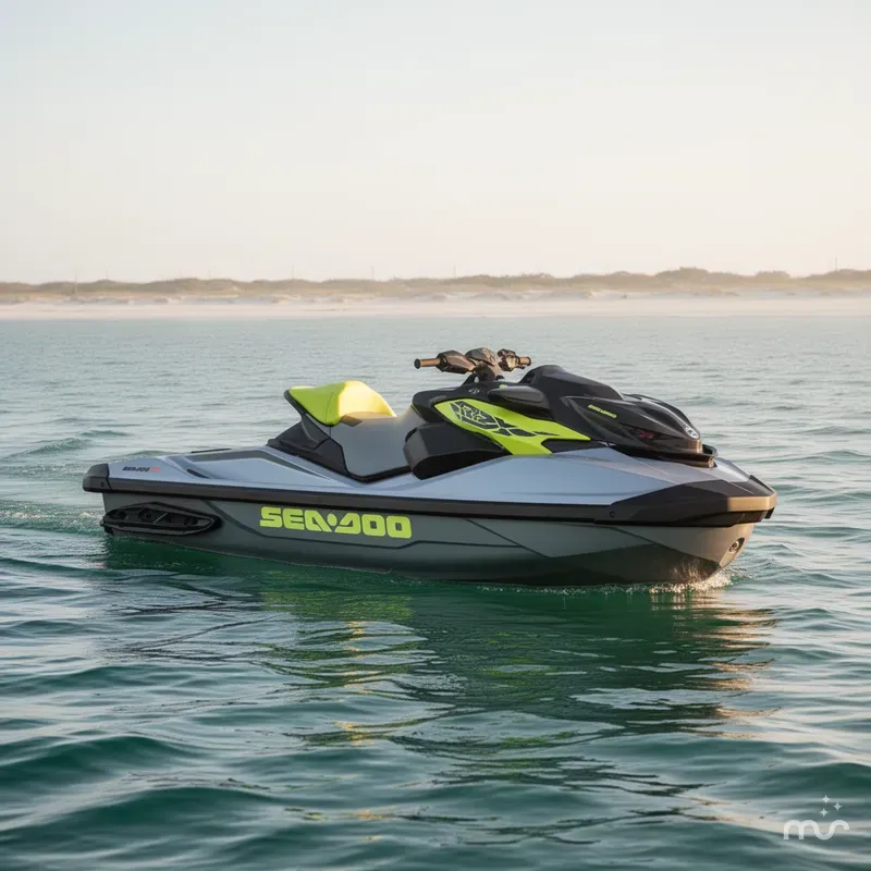 Slide: The Image of Sea-Doo RXP-X™ 325 Tech, BRP Premium A, Ibr Ice Metal / 2025 - 2