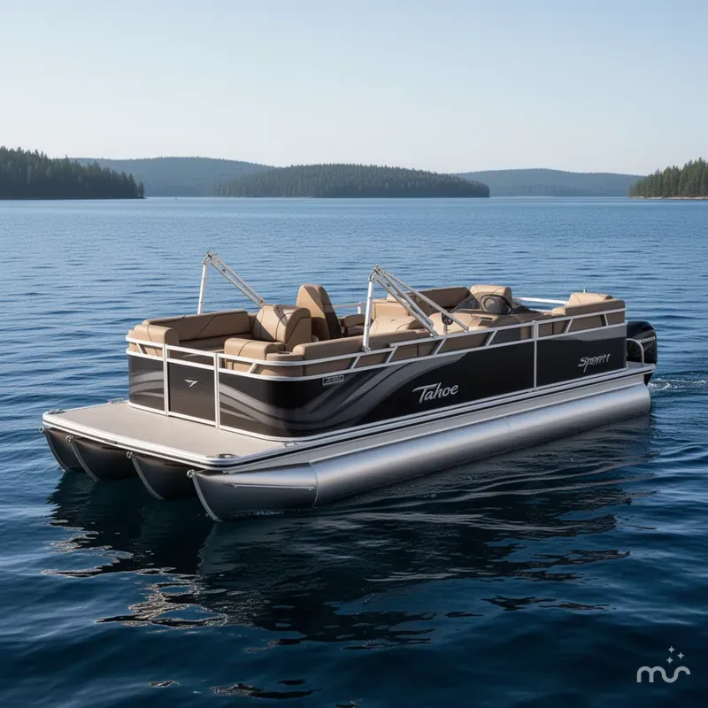 Slide: The Image of Tahoe Sport 2180 Quad Lounge & Honda 4-Stroke EFI 2025 - 0