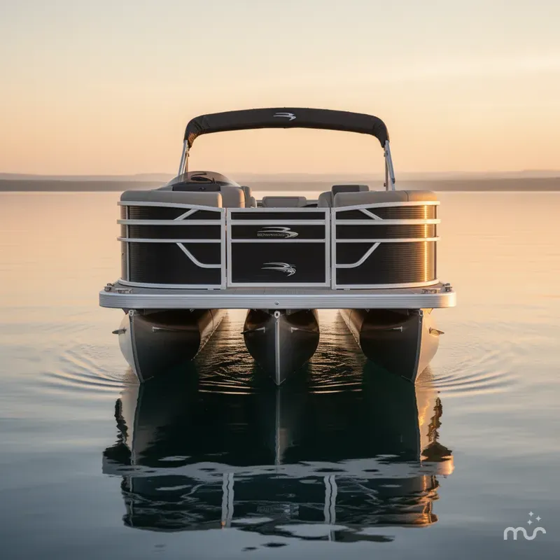 Slide: The Image of Bennington 22SF Tri-Toon Pontoon 2025 - 3