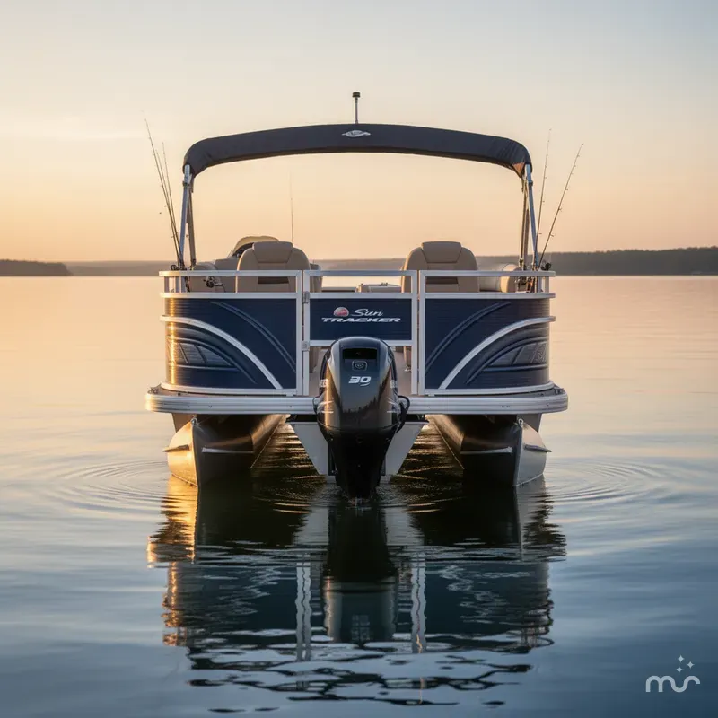 Slide: The Image of Sun Tracker Fishin' Barge 20 DLX 2025 - 1