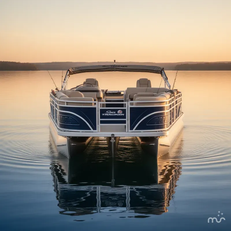 Slide: The Image of Sun Tracker Fishin' Barge 20 DLX 2025 - 2